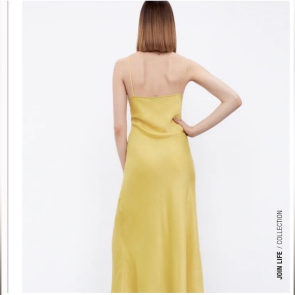 Zara Buttoned Slip Dress - Picture 5 of 10